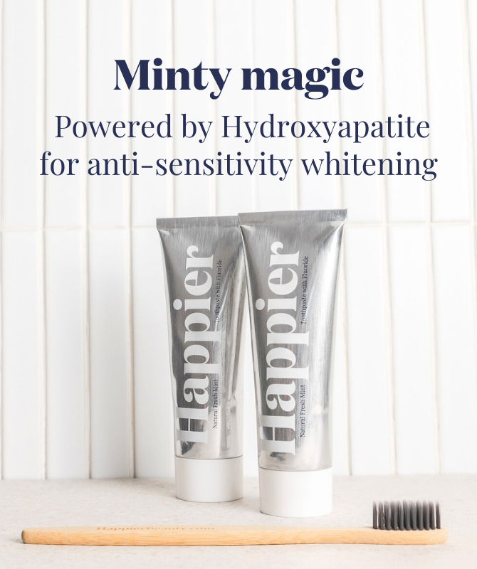 Happier Fresh Mint Toothpaste Sample Page