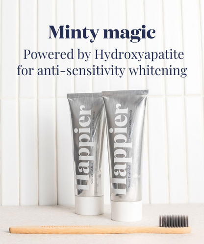 Happier Fresh Mint Toothpaste Sample Page