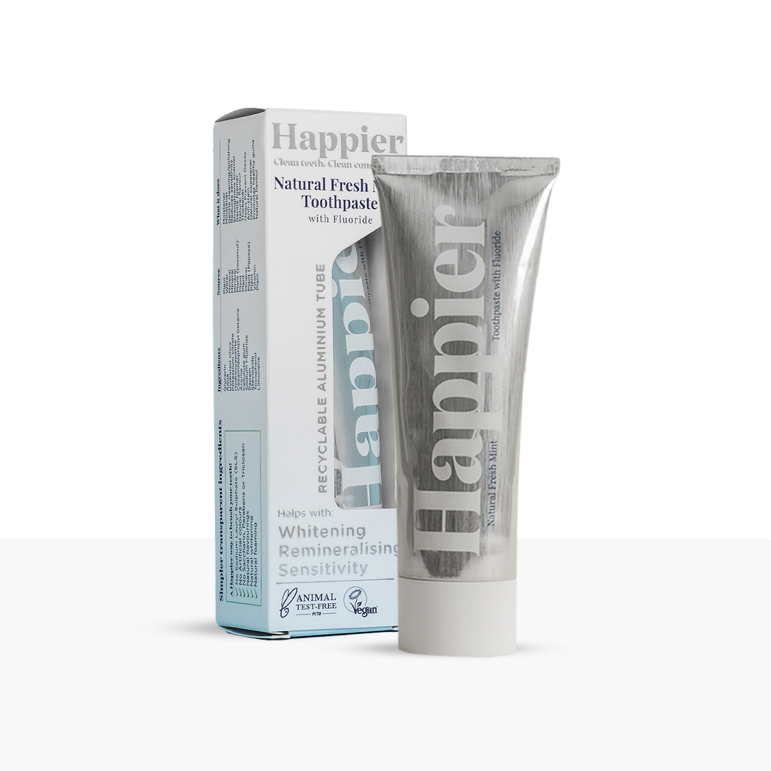 Happier Fresh Mint Toothpaste Sample Page