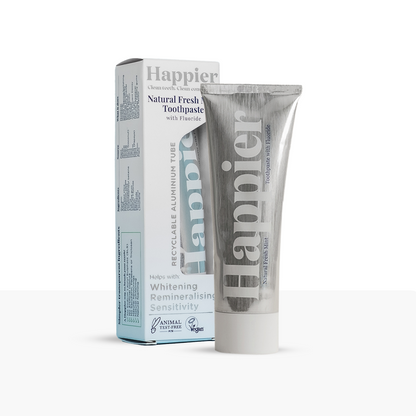 Happier Fresh Mint Toothpaste Sample Page