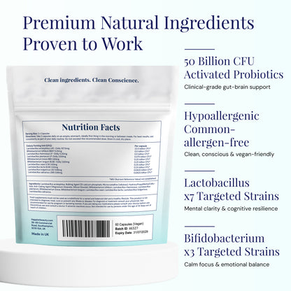 Happier Cognition and Focus Complex (60 capsules)