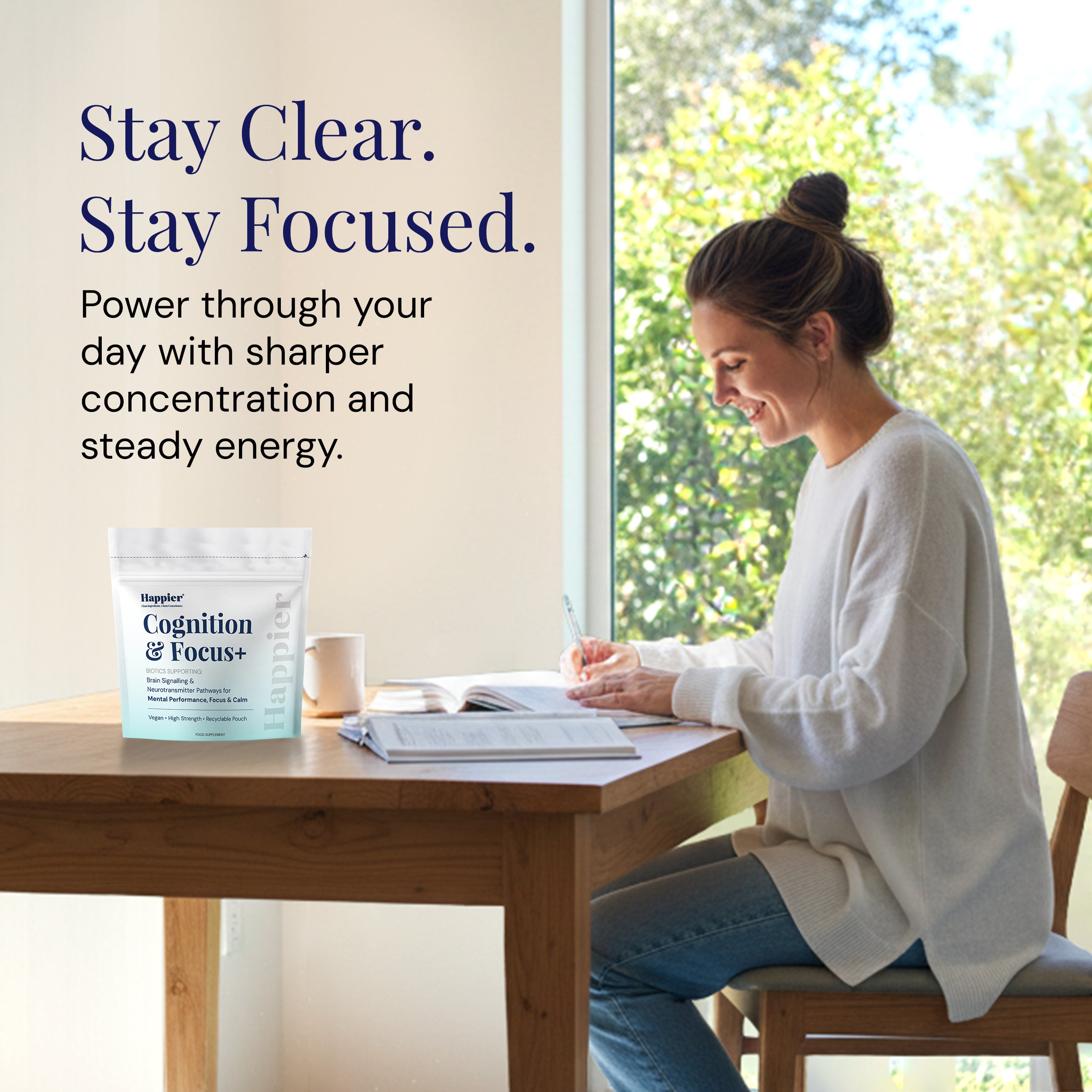 Happier Cognition and Focus Complex (60 capsules)