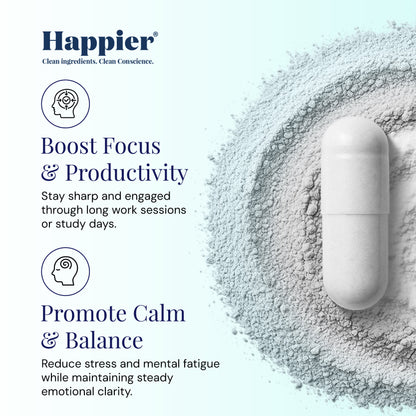Happier Cognition and Focus Complex (60 capsules)