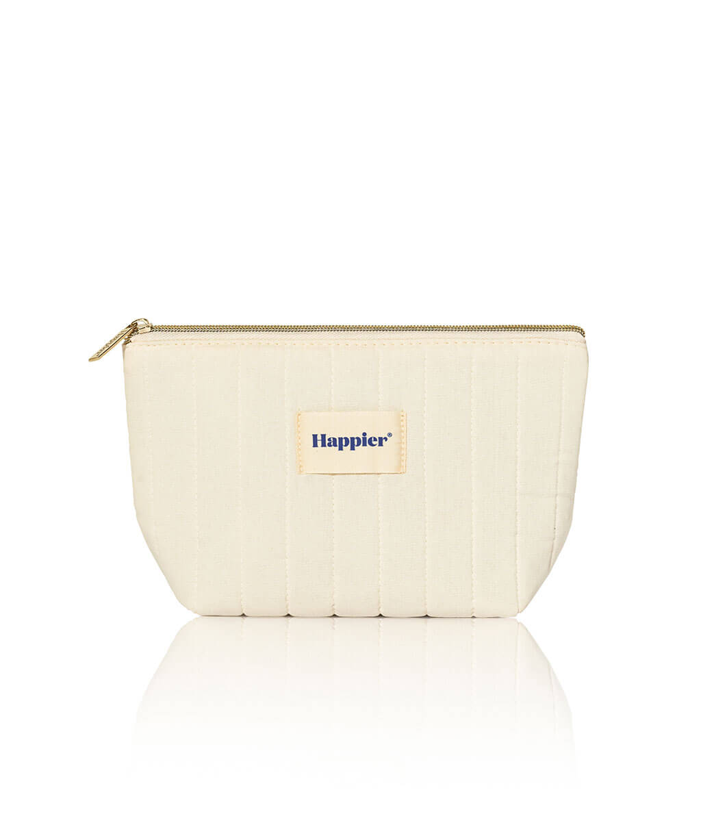 Happier Cosmetic Washbag, perfect for your beauty essentials.